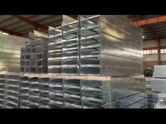 耐火鋼ケーブル梯子 トレイ 壁に装着 防天 曲線 テープ